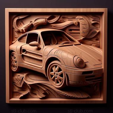 3D модель Porsche 969 (STL)